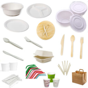 Посуд з цукрової тростини